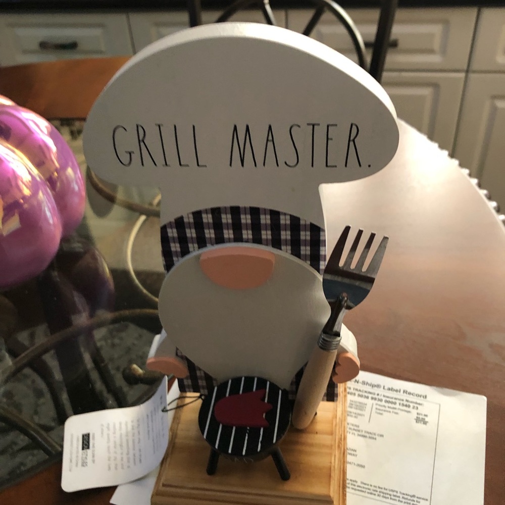 Rae Dunn grill master kitchen accent